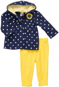 Carter's Baby-girls Polka Dot Hooded Gan Set Carter's Baby-girls Polka Dot Hooded Gan Set
