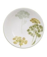 A natural for casual dining, the Althea Nova fruit dish by Villeroy & Boch features durable porcelain planted with delicate herbs for a look that's fresh from the garden. A natural for casual dining, the Althea Nova fruit dish by Villeroy & Boch features durable porcelain planted with delicate herbs for a look that's fresh from the garden.