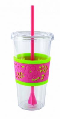 Copco 2510-0180 Sierra Tumbler, 24-Ounce, Pansy Flower Copco 2510-0180 Sierra Tumbler, 24-Ounce, Pansy Flower