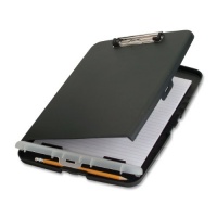 Officemate Slim Clipboard Storage Box, Charcoal (83303) Officemate Slim Clipboard Storage Box, Charcoal (83303)