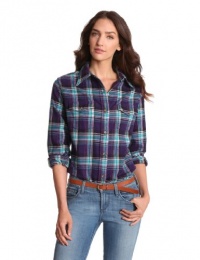 Carhartt Women's Midweight Flannel Button Front Shirt