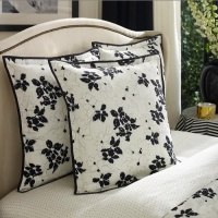 Lauren by Ralph Lauren Port Palace White Floral KING Pillow Sham Lauren by Ralph Lauren Port Palace White Floral KING Pillow Sham