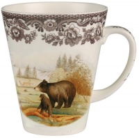 Spode Woodland American Wildlife Black Bear Mug Spode Woodland American Wildlife Black Bear Mug