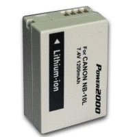 Power2000 1200Mah Lithium Battery Replacement For Canon NB-10L Battery (For Canon SX40 HS Camera) Power2000 1200Mah Lithium Battery Replacement For Canon NB-10L Battery (For Canon SX40 HS Camera)