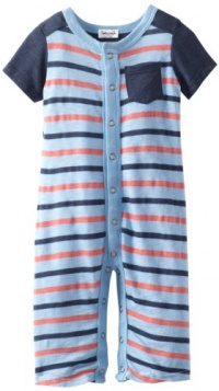 Splendid Littles Baby-Boys Newborn Nantucket Stripe Romper, Sky, 6-12 Months Splendid Littles Baby-Boys Newborn Nantucket Stripe Romper, Sky, 6-12 Months