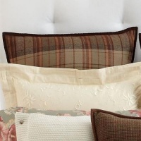 Ralph Lauren Shetland Manor Plaid European Pillow Sham Ralph Lauren Shetland Manor Plaid European Pillow Sham