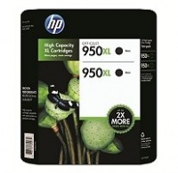 HP 950XL Black Twin Pack in Retail Packaging CR317BN HP 950XL Black Twin Pack in Retail Packaging CR317BN