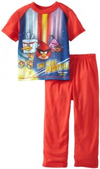 AME Sleepwear Boys Angry Birds Frontier, Red, 4 AME Sleepwear Boys Angry Birds Frontier, Red, 4