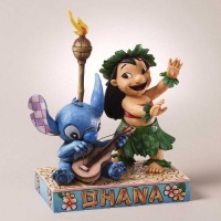 Disney Traditions by Jim Shore Lilo and Stitch Figurine, 7-3/4-Inch Disney Traditions by Jim Shore Lilo and Stitch Figurine, 7-3/4-Inch