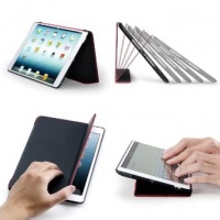 Acase F1 Mini iPad Folio Hard Case With Built-in Stand For iPad Mini - Support Smart Cover Function