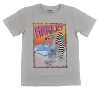 Hurley Boys Glacier Grey Surfboard Fashion T-shirt (5)