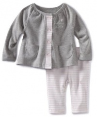 Calvin Klein Baby-Girls Newborn Jacket With Leggings Calvin Klein Baby-Girls Newborn Jacket With Leggings