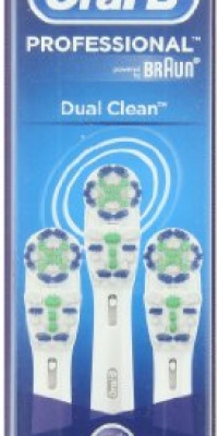 Oral-B Professional Dual Clean Replacement Brush Head 3 Count