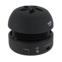 BoloBrands Super Quality Mini Hamburger Capsule Speaker - for iPod/MP3/MP4/Computer/Laptop/Notebook/Audio/Gaming-Devices/PDA - Black