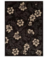 Elegant damask and pretty florals pair up on this stunning yet simple area rug from Momeni. Power-loomed from soft and durable polypropylene (perfect for those high-traffic areas in your home), this rug has a beautiful drop-stitch finish that adds exceptional depth and texture to the surface. Elegant damask and pretty florals pair up on this stunning yet simple area rug from Momeni. Power-loomed from soft and durable polypropylene (perfect for those high-traffic areas in your home), this rug has a beautiful drop-stitch finish that adds exceptional depth and texture to the surface.
