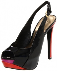 Guess Women's Billow Peep-Toe Pump Guess Women's Billow Peep-Toe Pump