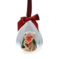 Enesco Heart of Christmas Angel Scene Glass Ornament, 3-1/2-Inch Enesco Heart of Christmas Angel Scene Glass Ornament, 3-1/2-Inch