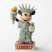 Enesco Disney Traditions by Jim Shore Minnie Statue of Liberty Figurine, 6.75-Inch Enesco Disney Traditions by Jim Shore Minnie Statue of Liberty Figurine, 6.75-Inch