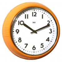 Bai School Wall Clock, Orange Bai School Wall Clock, Orange