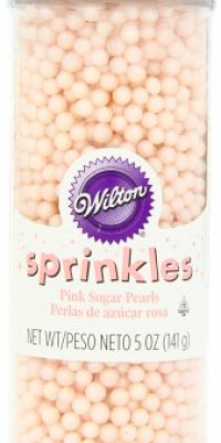 Wilton Pearlized Sprinkles, Pink, 5 Ounce