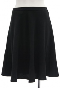 DKNY Black Fixed Waist A-Line Skirt 2 DKNY Black Fixed Waist A-Line Skirt 2