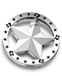 The pride of Texas. This Lone Star trivet is Texan through and through in ultra-durable Wilton Armetale metal. The pride of Texas. This Lone Star trivet is Texan through and through in ultra-durable Wilton Armetale metal.