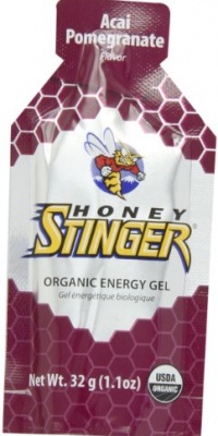 Honey Stinger Organic Energy Gel, Acai and Pomegranate, 1.1-Ounce Pouches(Pack of 24) Honey Stinger Organic Energy Gel, Acai and Pomegranate, 1.1-Ounce Pouches(Pack of 24)