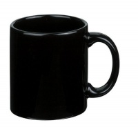 Waechtersbach Fun Factory II Black Mugs, Set of 4 Waechtersbach Fun Factory II Black Mugs, Set of 4