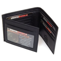 Mens Leather Flipout Bifold Wallet Hybrid Classic Bifold Trifold by Alpine Swiss Mens Leather Flipout Bifold Wallet Hybrid Classic Bifold Trifold by Alpine Swiss