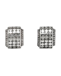 Genuine John Hardy (TM) Earrings. John Hardy Luib Ayu Dot Collection Sterling Silver Earrings. 100% Satisfaction Guaranteed. Genuine John Hardy (TM) Earrings. John Hardy Luib Ayu Dot Collection Sterling Silver Earrings. 100% Satisfaction Guaranteed.