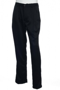 Greg Norman for Tasso Elba Men's Black Pleated Pants