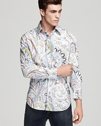Robert Graham Mega Paisley Sport Shirt - Classic Fit Robert Graham Mega Paisley Sport Shirt - Classic Fit