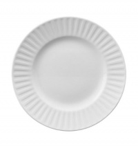 Wedgwood Night & Day Bone China Fluted Salad Plate Wedgwood Night & Day Bone China Fluted Salad Plate