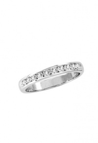 Effy Jewlery 14K White Gold Diamond Ring, .30 TCW Ring size 7
