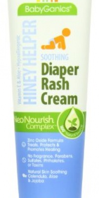 BabyGanics Hiney Helper Soothing Diaper Cream, 4-Ounce BabyGanics Hiney Helper Soothing Diaper Cream, 4-Ounce