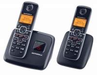 Motorola DECT 6.0 Enhanced Cordless Phone with 2 Handsets and Digital Answering System L702 Motorola DECT 6.0 Enhanced Cordless Phone with 2 Handsets and Digital Answering System L702