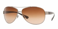 RAY BAN RB 3386 RB3386 004/13 GUNMETAL FRAME BROWN GRADIENT LENS AVIATOR SUNGLASSES SHADES, 67mm-13mm RAY BAN RB 3386 RB3386 004/13 GUNMETAL FRAME BROWN GRADIENT LENS AVIATOR SUNGLASSES SHADES, 67mm-13mm