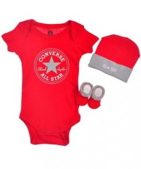 Converse All Star Kid 3-Piece Infant Gift Set (0M - 6M) Converse All Star Kid 3-Piece Infant Gift Set (0M - 6M)