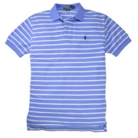 Polo Ralph Lauren Men's Classic-Fit Striped Mesh Polo Polo Ralph Lauren Men's Classic-Fit Striped Mesh Polo