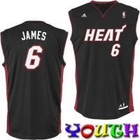 NBA Miami Heat LeBron James Road Replica Youth Jersey NBA Miami Heat LeBron James Road Replica Youth Jersey