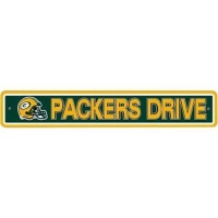 Green Bay Packers Plastic Street Sign Packers Drive Green Bay Packers Plastic Street Sign Packers Drive