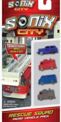Sonix City Rescue Squad Vehicle Pack Sonix City Rescue Squad Vehicle Pack