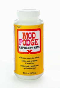 Mod Podge CS11302 Original 16-Ounce Glue, Matte Finish Mod Podge CS11302 Original 16-Ounce Glue, Matte Finish