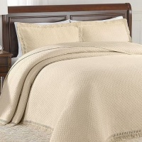 Lamont LBBD14301 Woven Jacquard Queen Bedspread Ivory Lamont LBBD14301 Woven Jacquard Queen Bedspread Ivory