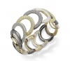 Alfani Bracelet, Tritone Cuff Stretch Bracelet