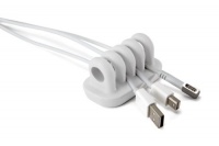 Quirky Cordies Desktop Cable Management for power cords and charging accessory cables (White) Quirky Cordies Desktop Cable Management for power cords and charging accessory cables (White)