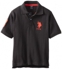 U.S. Polo Assn. Boys 8-20 Short Sleeve Solid Pique Polo U.S. Polo Assn. Boys 8-20 Short Sleeve Solid Pique Polo