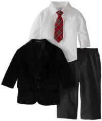 Nautica Dress Up Baby-Boys Infant Velvet Herringbone Suit Set, Black, 18 Months Nautica Dress Up Baby-Boys Infant Velvet Herringbone Suit Set, Black, 18 Months