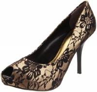 Guess Women's Haliona4 Open-Toe Pump,Black Multi Fabric,8.5 M US Guess Women's Haliona4 Open-Toe Pump,Black Multi Fabric,8.5 M US