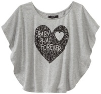 Baby Phat - Kids Girls 7-16 Bolman Tunic, Grey, X-Large Baby Phat - Kids Girls 7-16 Bolman Tunic, Grey, X-Large